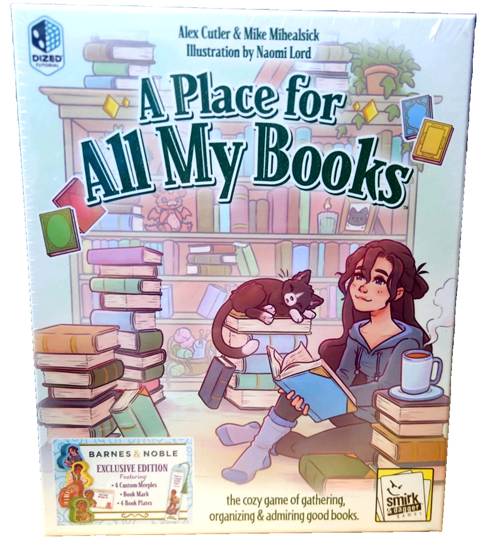A Place for All My Books B&N Exclusive 2025 Game of the Year Board Game NEW